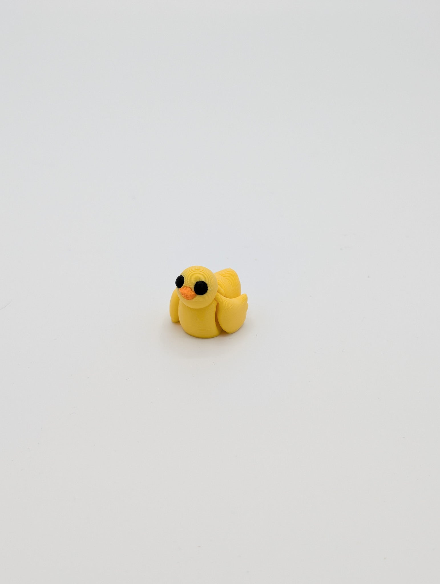 Mini-Enten-Zappelspielzeug aus PLA – 3D Heart Design