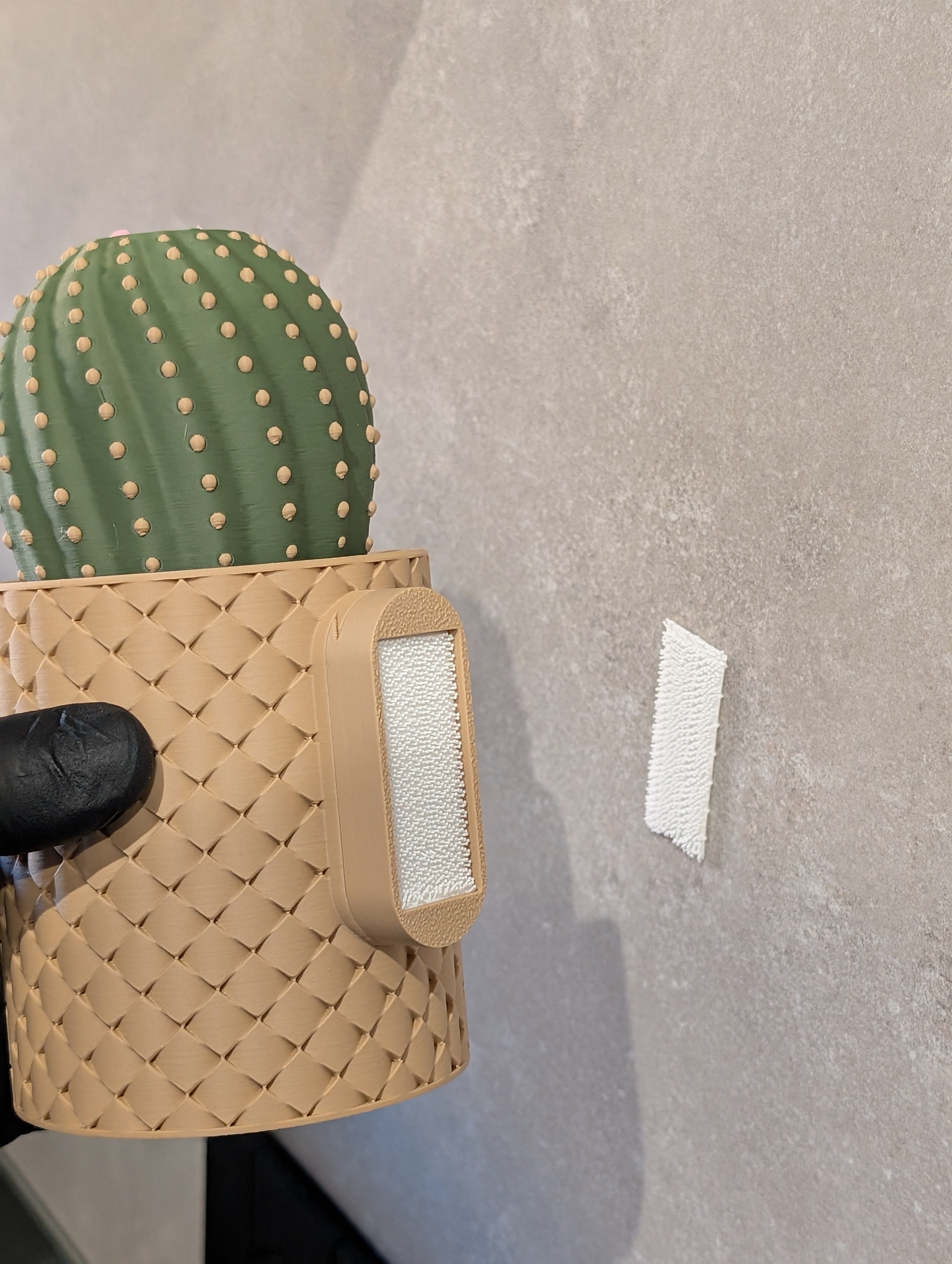 Cacty Flower, portachiavi magnetico da parete