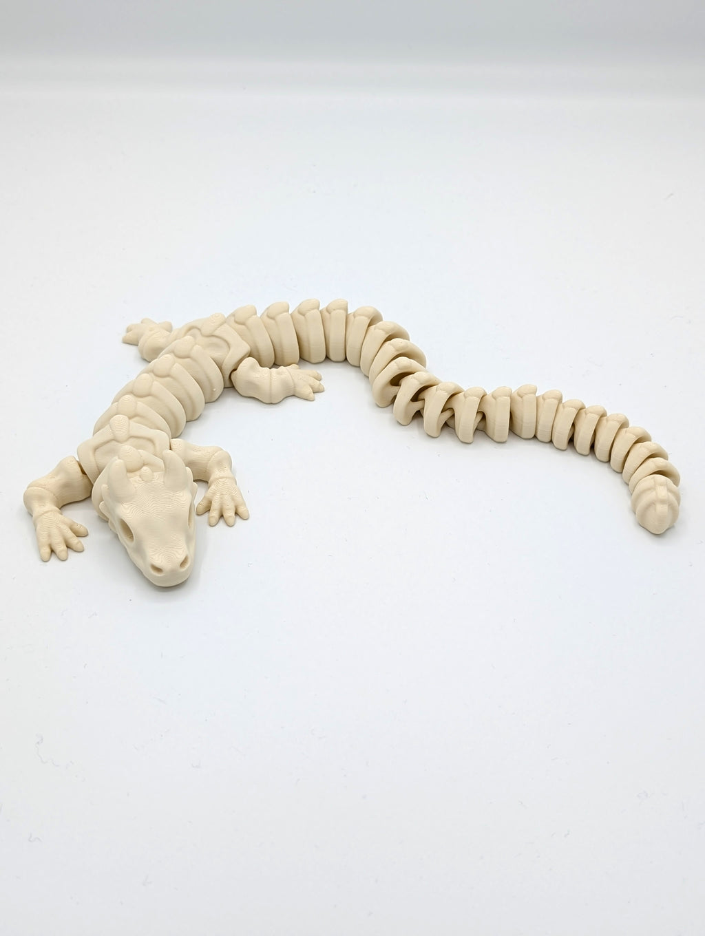 Fossil skeleton dragon fidget