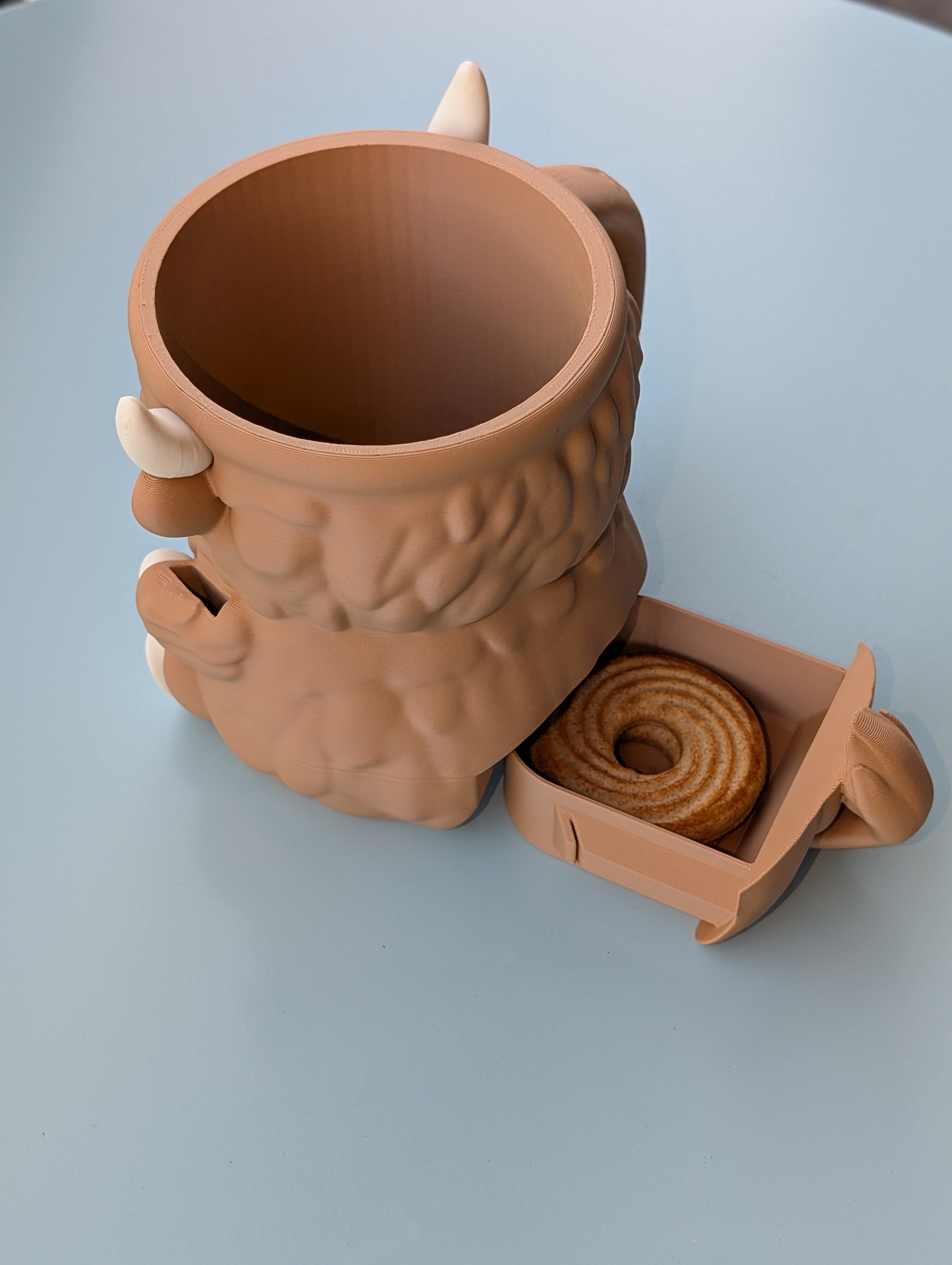 Highli, la mucca Highlander portagelato