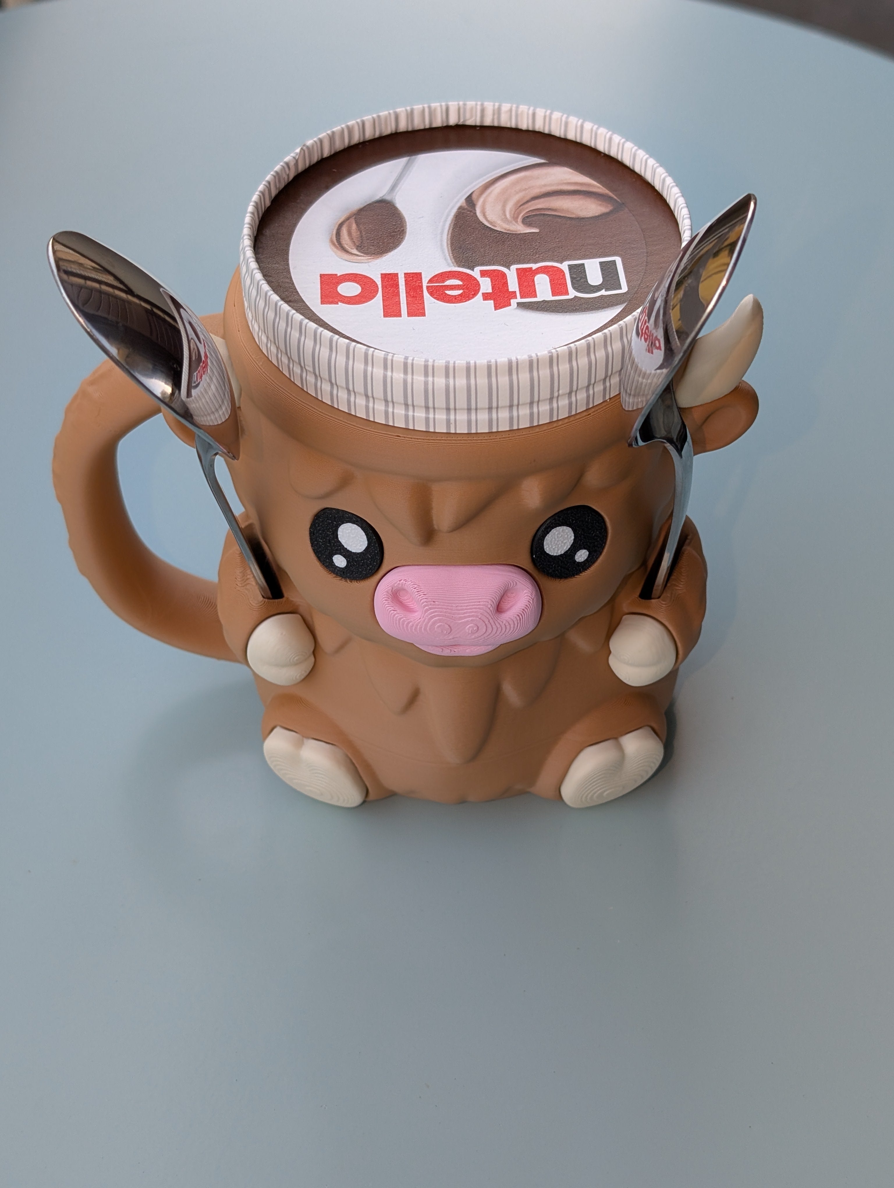 Highli, la mucca Highlander portagelato