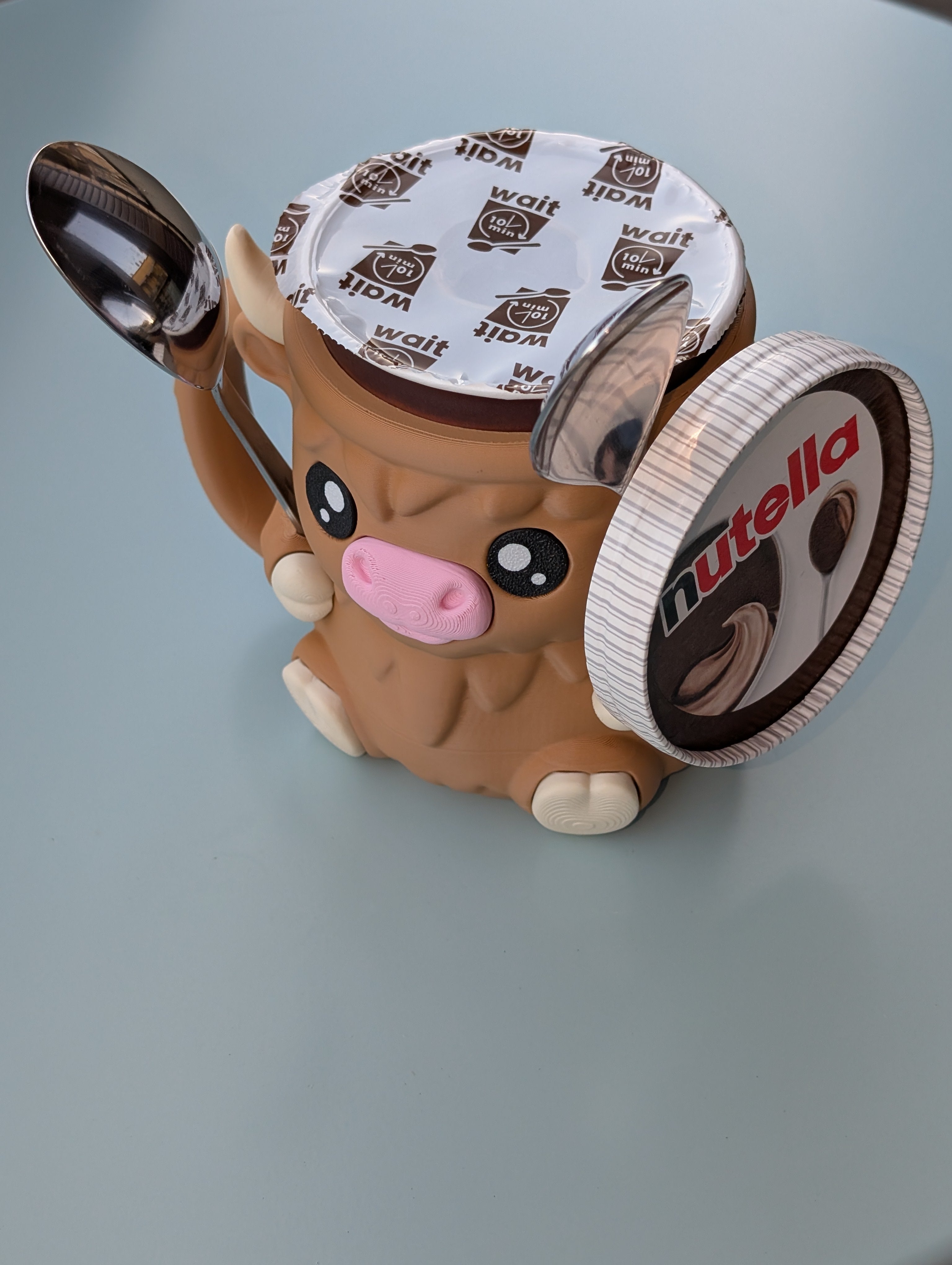 Highli, la mucca Highlander portagelato