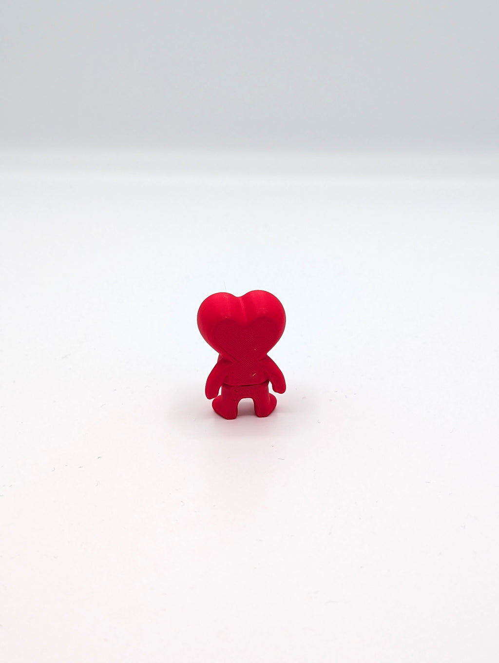Omino testa a cuore mini fidget