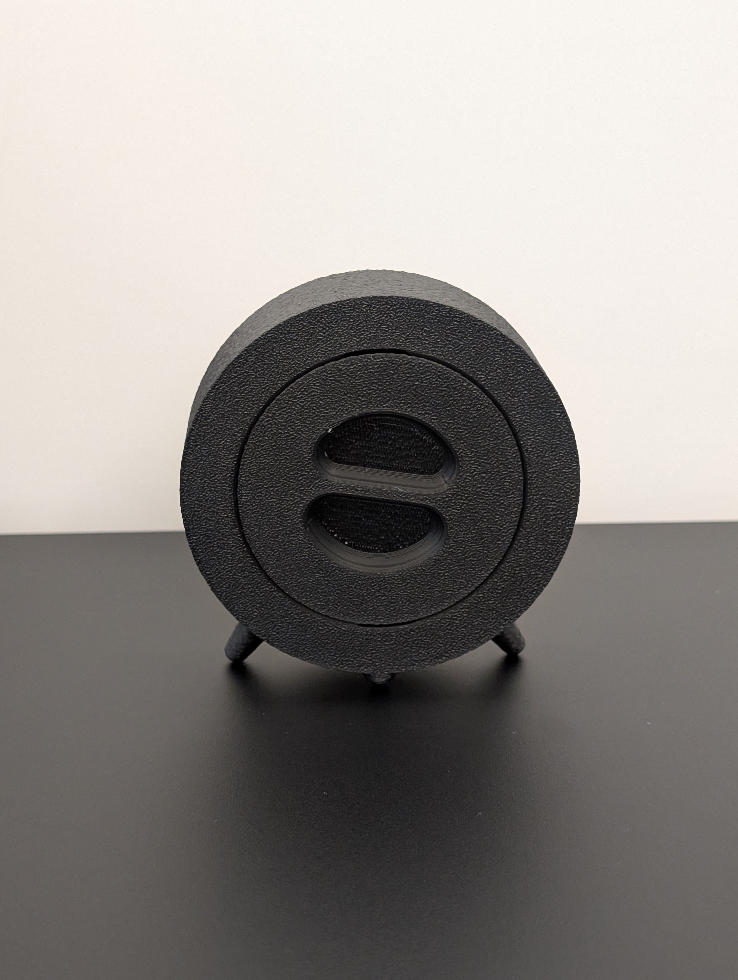 Orologio da scrivania Minimal nero