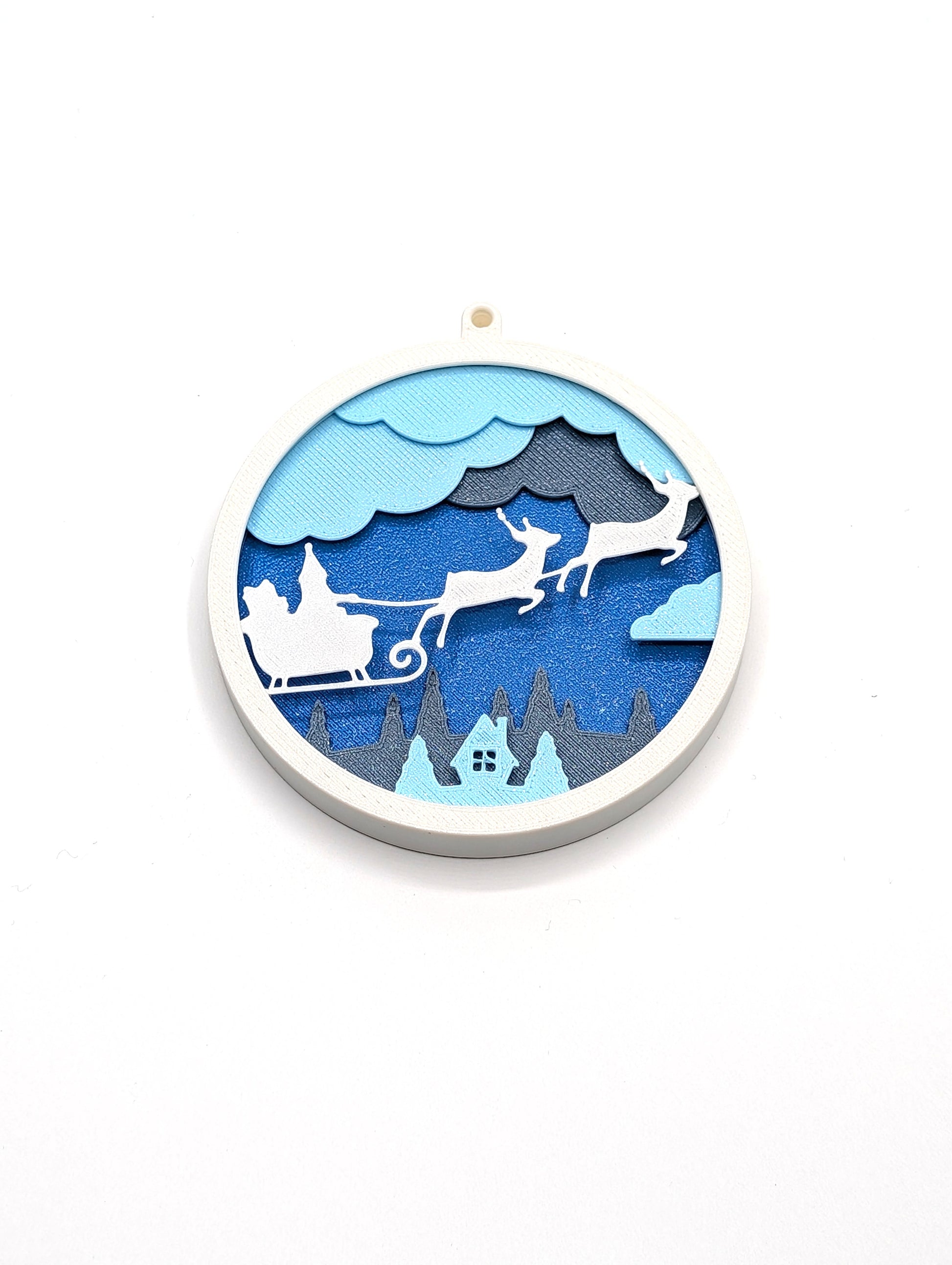 Decorazioni diorama albero di Natale