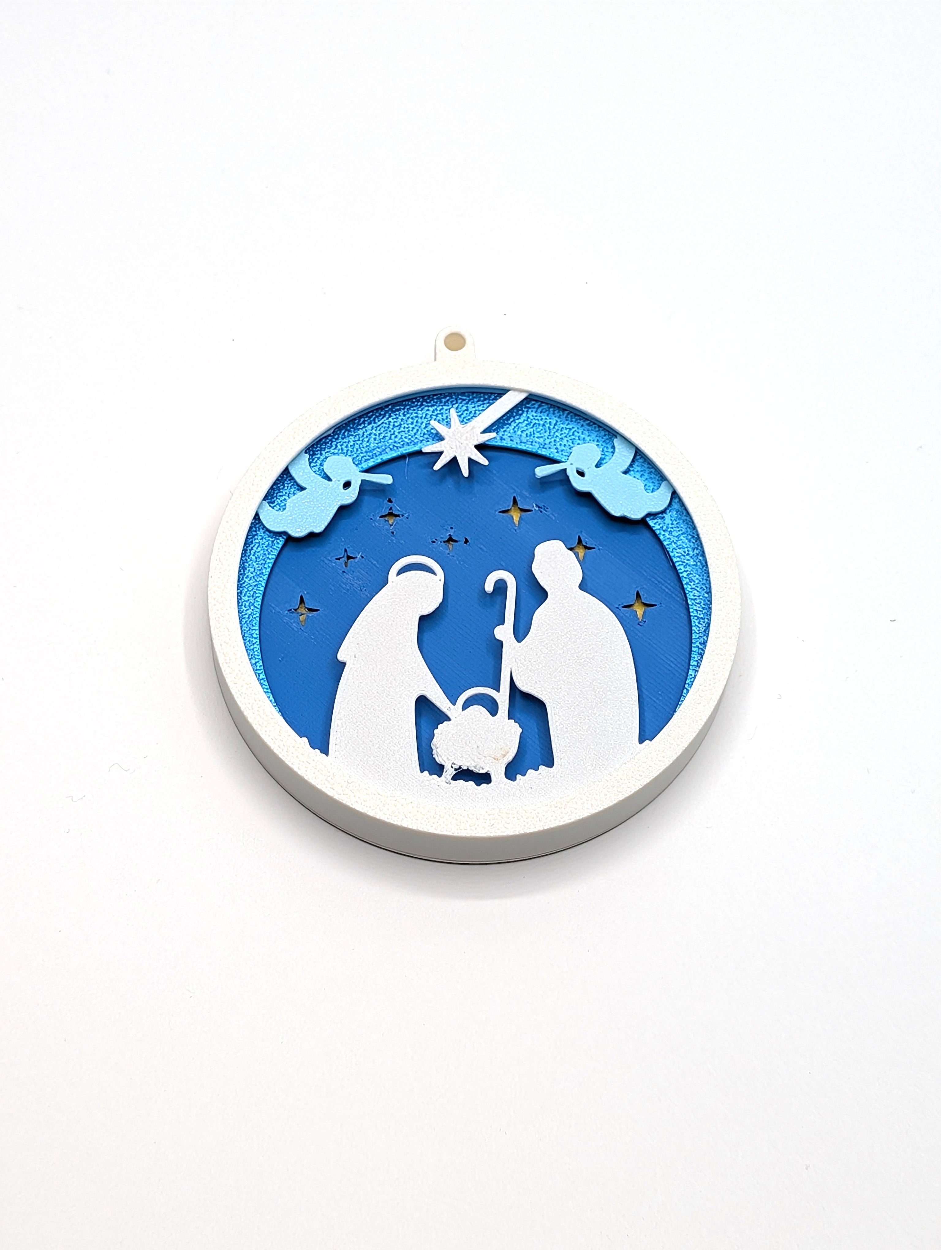 Decorazioni diorama albero di Natale