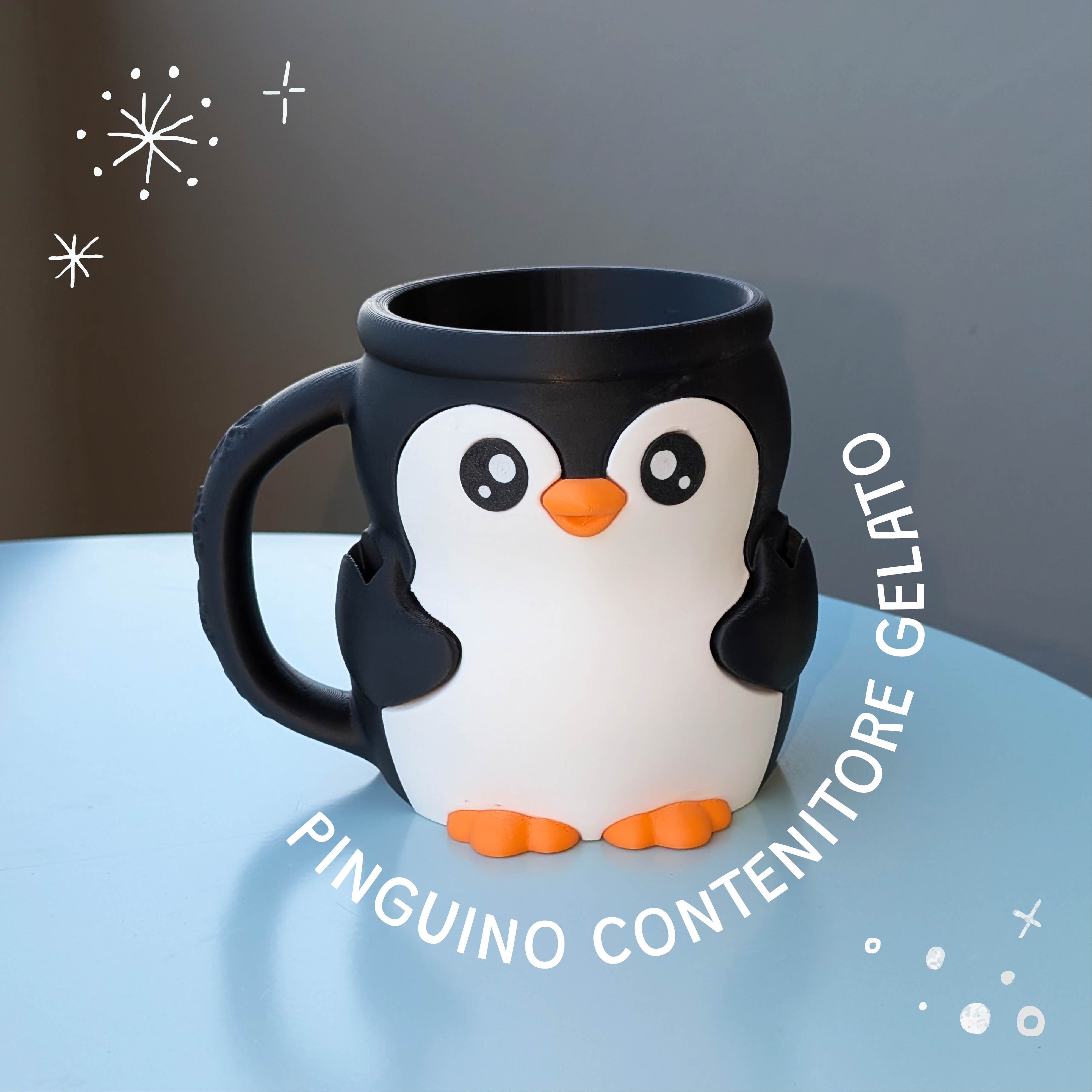 Pebbly, il pinguino portagelato
