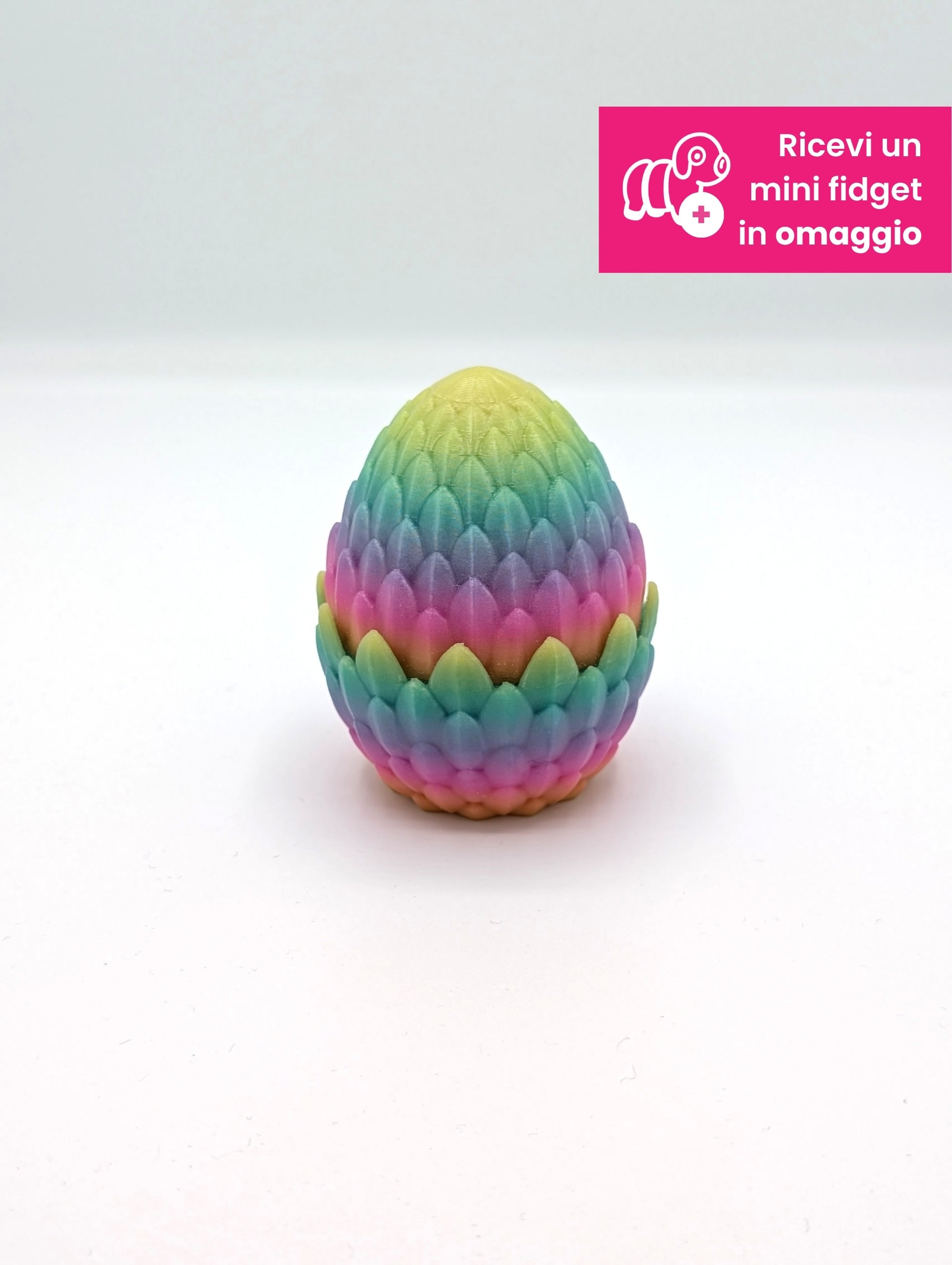 Uovo di drago luminescente