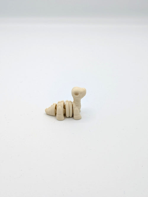 Brontosaurus fossil skeleton mini fidget