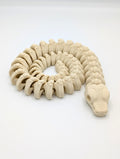 Serpente scheletro fossile fidget