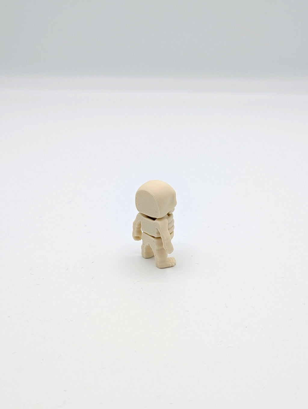 Mini skeleton fossil fidget man