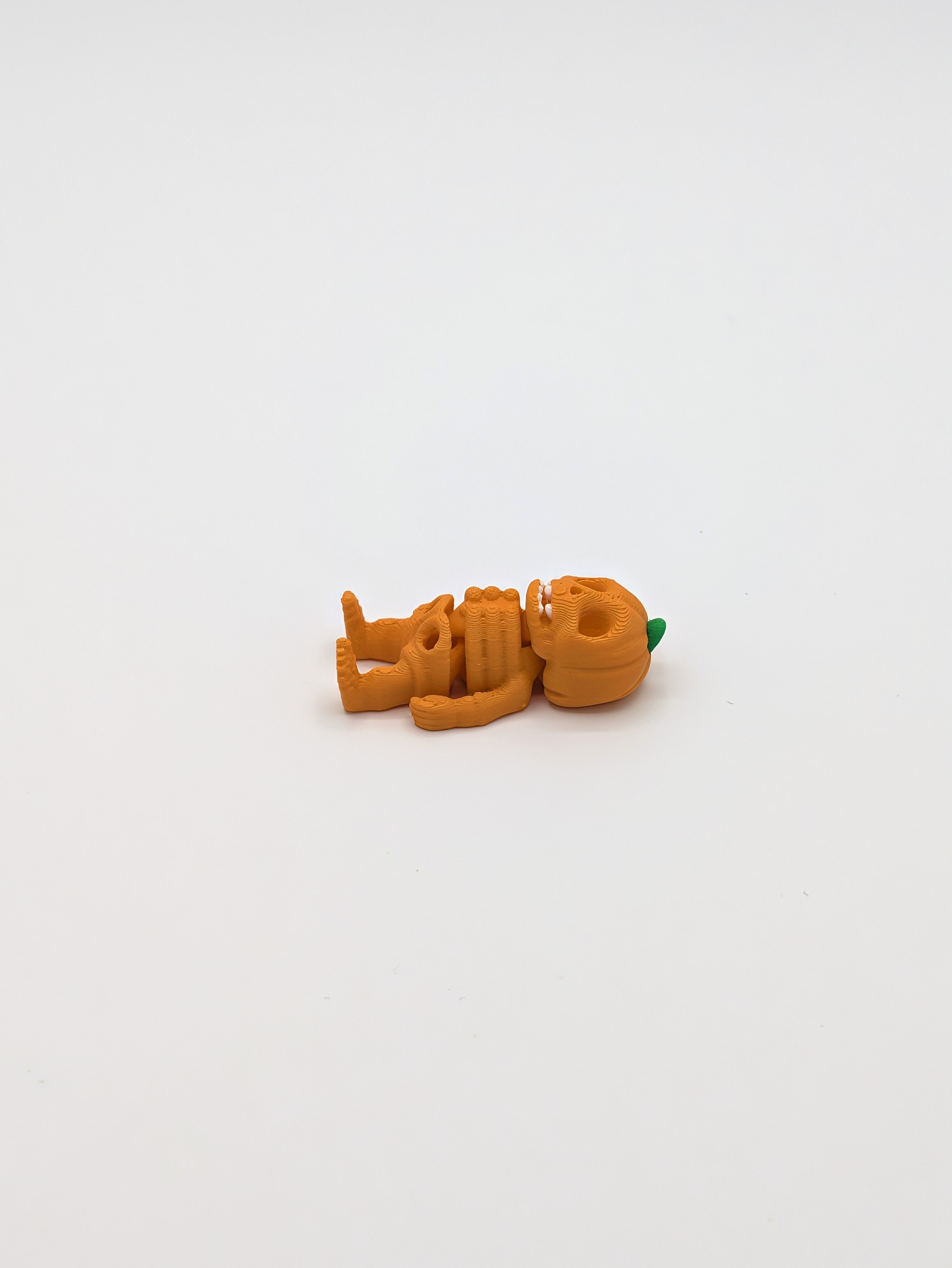 Omino scheletro zucca mini fidget