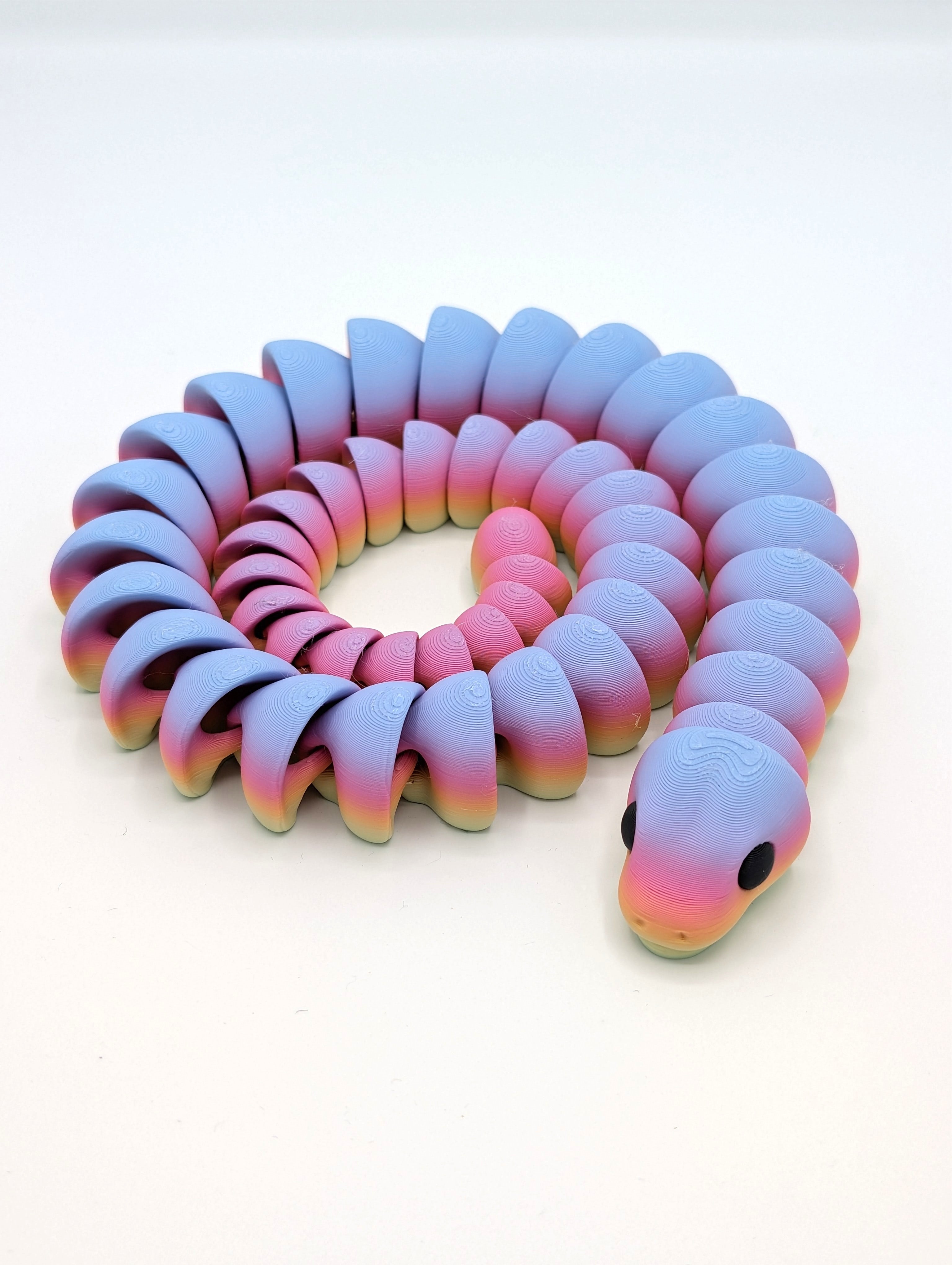 Serpente Maxi Fidget Arcobaleno