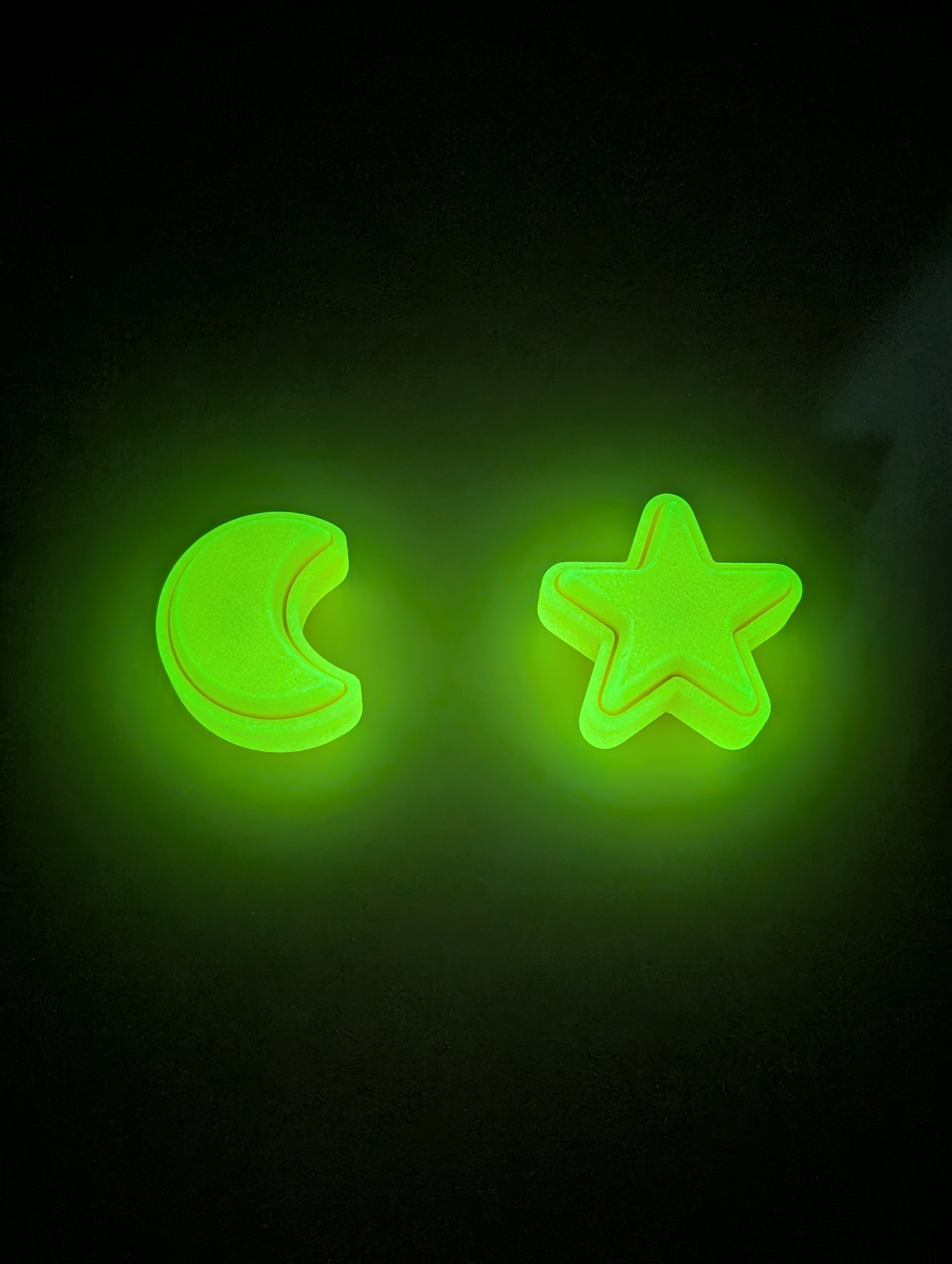 Clicker luna/stella luminescente
