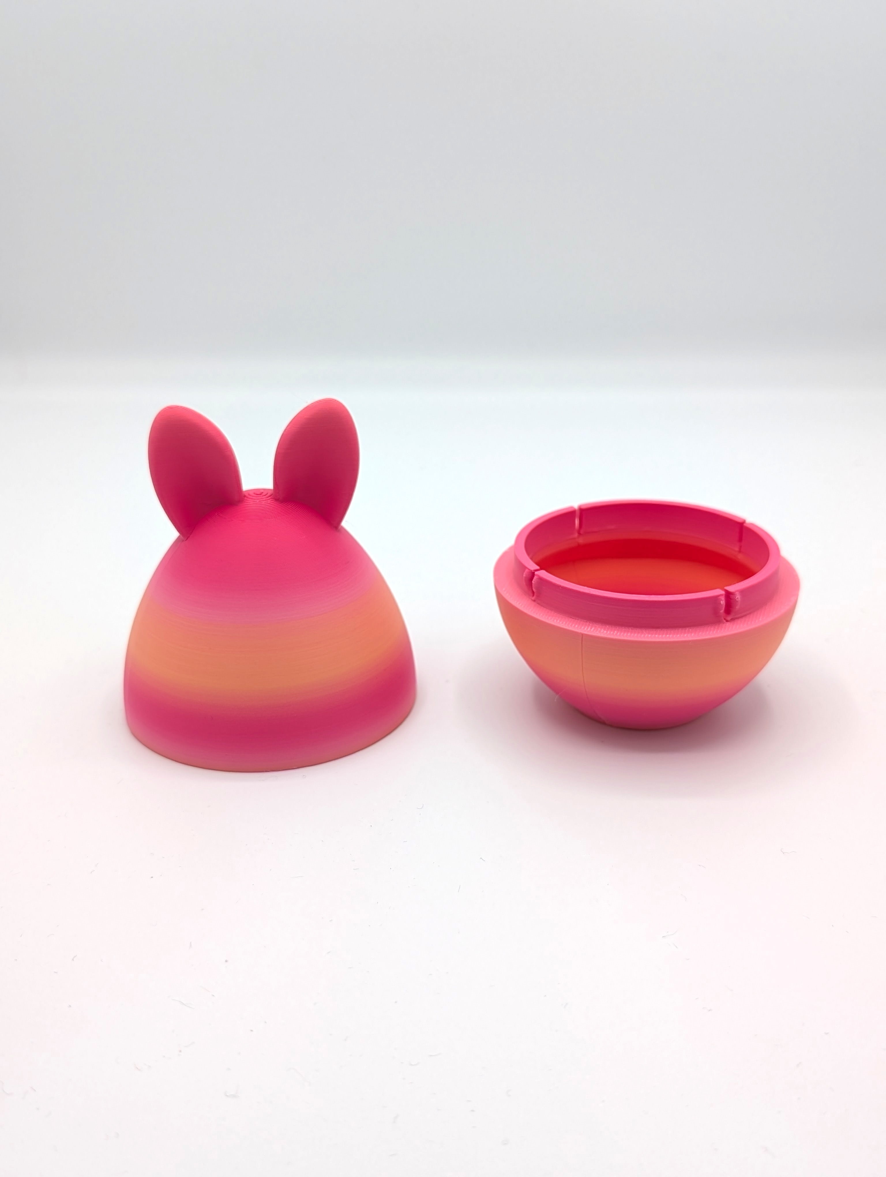 Uovo con orecchie di coniglio