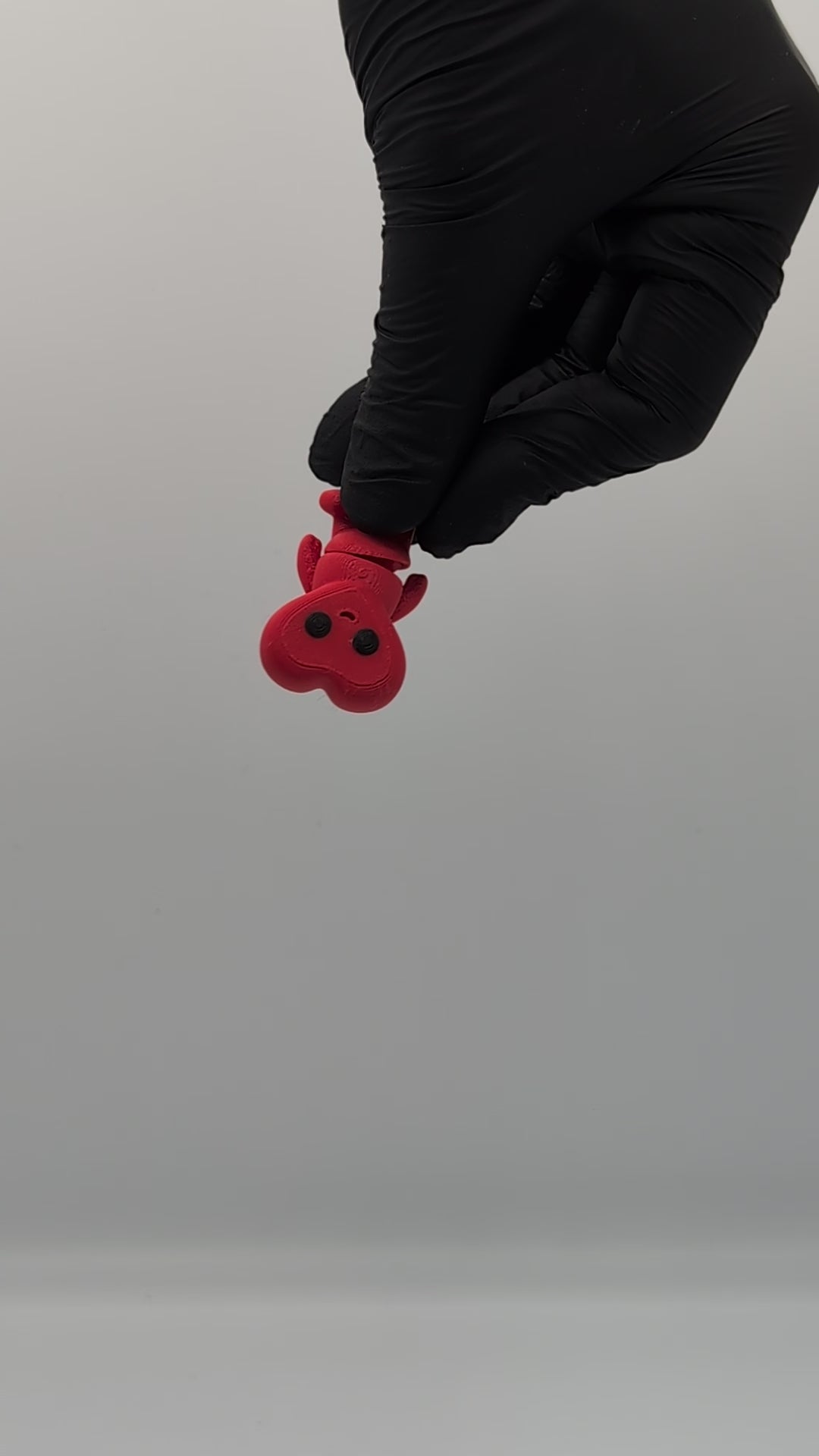 Omino testa a cuore mini fidget