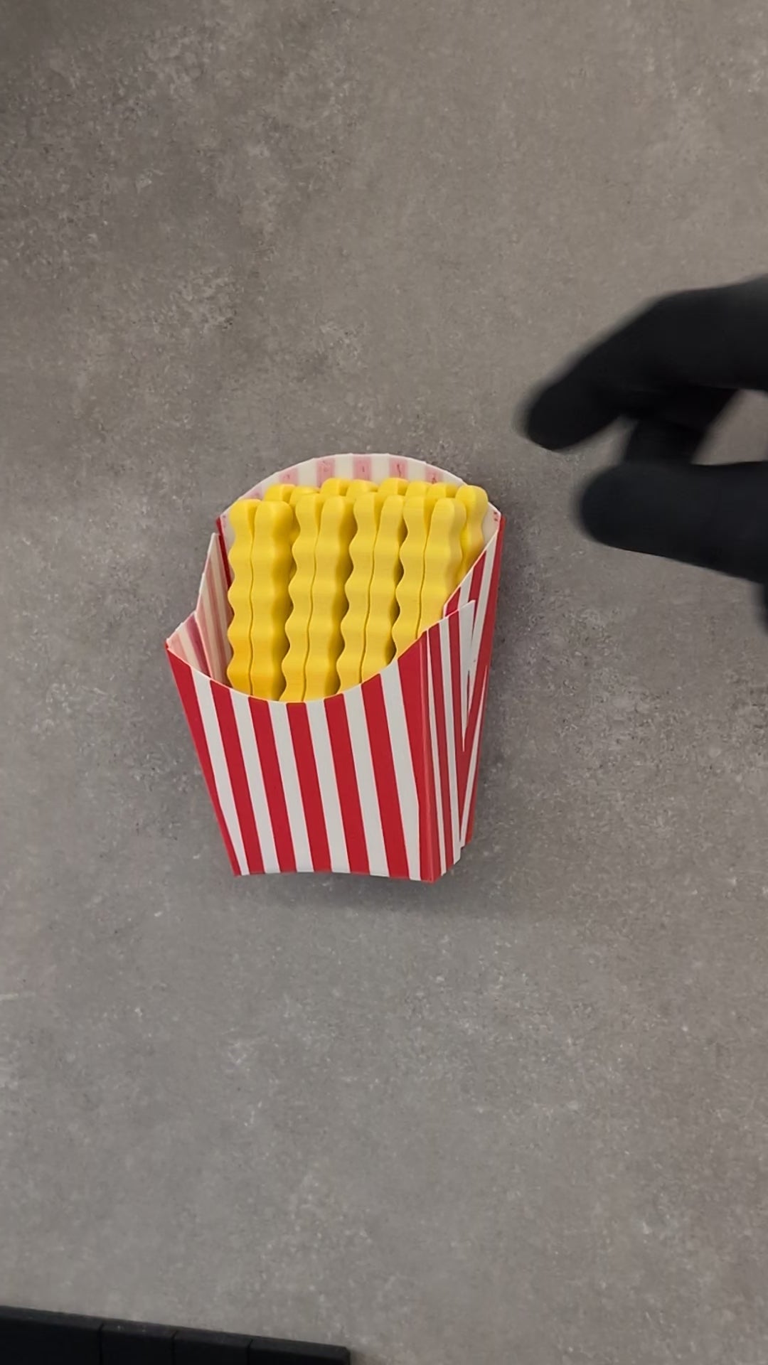 Portapatatine Fast Food clip per sacchetti