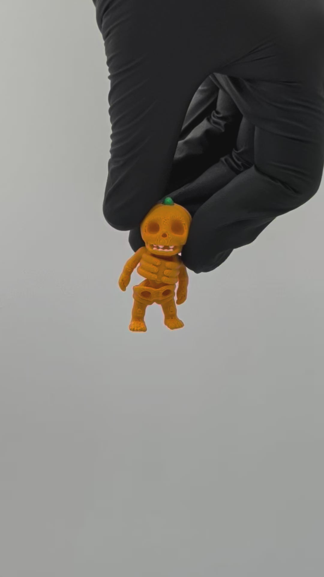 Omino scheletro zucca mini fidget